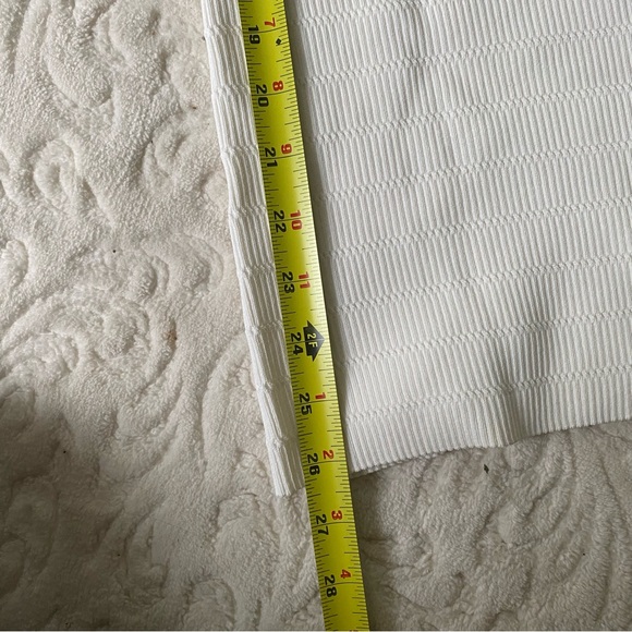 House of Harlow 1960 Cream Ribbed Wide Leg Pants - Picture 7 of 7